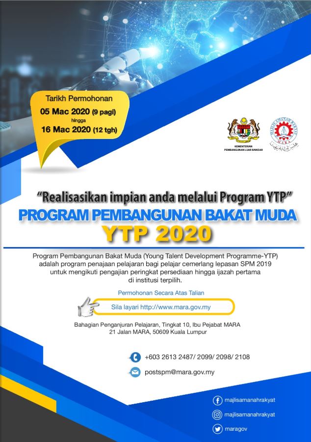 Mara 2021 ytp MARA Scholarships