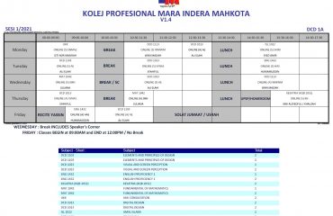 Semakan kpm mara 2021